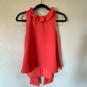 DO+BE coral halter top